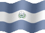 Animated El Salvador flags