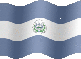 Extra Large still flag of El Salvador