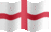 Small animated flag of England