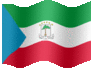 Medium animated flag of Equatorial Guinea