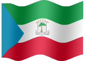 Extra Large animated flag of Equatorial Guinea