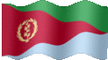 Medium animated flag of Eritrea