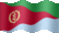 Small still flag of Eritrea