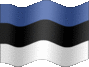 Animated Estonia flags