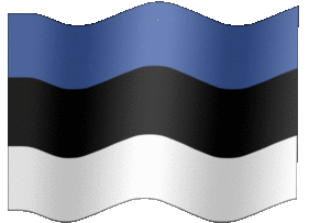 Extra Large animated flag of Estonia