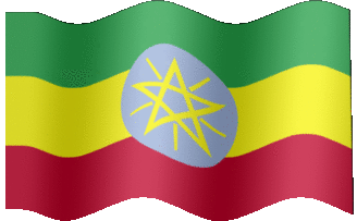 Extra Large animated flag of Ethiopia