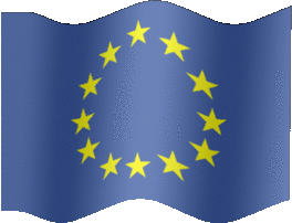 Extra Large still flag of European Union