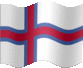 Animated Faroe Islands flags