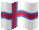 Small animated flag of Faroe Islands