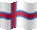 Small still flag of Faroe Islands