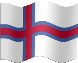 Extra Large still flag of Faroe Islands