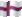 Extra Small animated flag of Faroe Islands