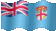 Small animated flag of Fiji