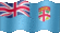 Small still flag of Fiji
