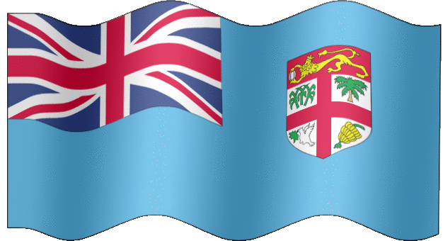 Very Big animated flag of Fiji