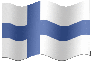 Extra Large animated flag of Finland