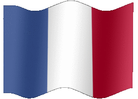 Extra Large animated flag of France