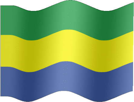 Very Big still flag of Gabon