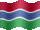 Small still flag of Gambia, The