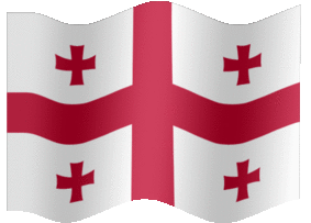 Extra Large animated flag of Georgia