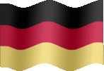 Large still flag of Germany