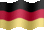 Small still flag of Germany