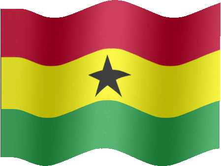 Very Big still flag of Ghana