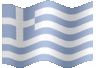 Medium animated flag of Greece