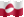 Extra Small animated flag of Greenland