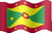 Animated Grenada flags