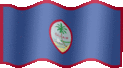 Animated Guam flags