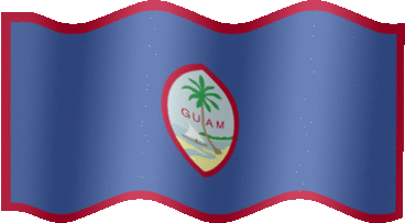 Extra Large still flag of Guam