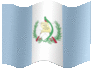 Medium animated flag of Guatemala