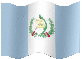 Extra Large animated flag of Guatemala