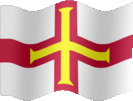 Large still flag of Guernsey