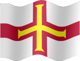 Extra Large still flag of Guernsey