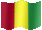 Small animated flag of Guinea