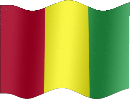 Very Big still flag of Guinea