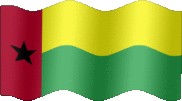 Large still flag of Guinea-Bissau