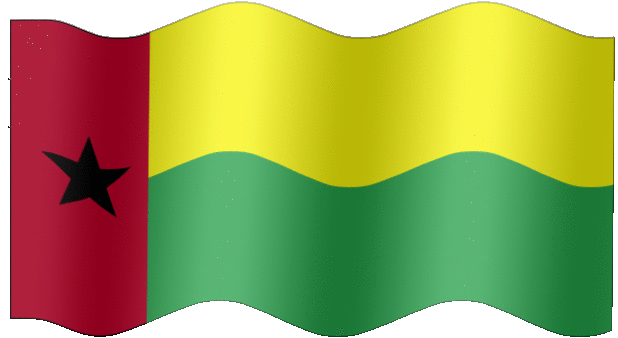 Very Big animated flag of Guinea-Bissau