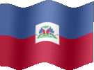 Large still flag of Haiti