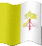 Medium still flag of Holy See (Vatican City)