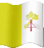 Animated Holy See (Vatican City) flags
