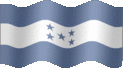 Animated Honduras flags