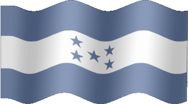 Extra Large still flag of Honduras