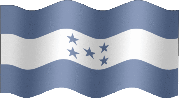 Very Big still flag of Honduras
