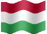 Medium animated flag of Hungary