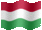 Small animated flag of Hungary