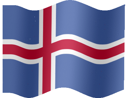 Very Big animated flag of Iceland