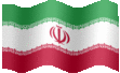 Medium animated flag of Iran